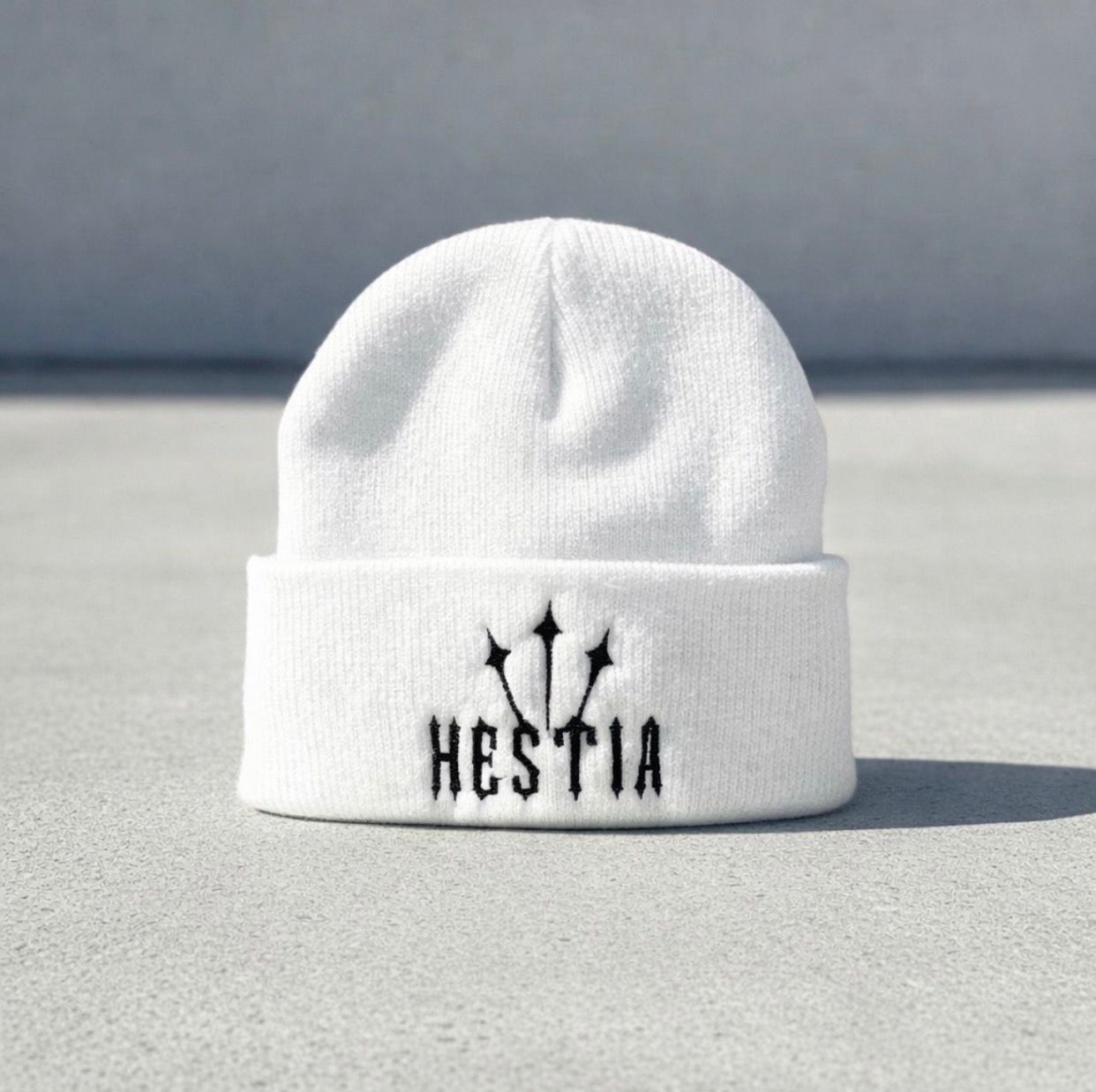 Hestia Embroidered Beanie