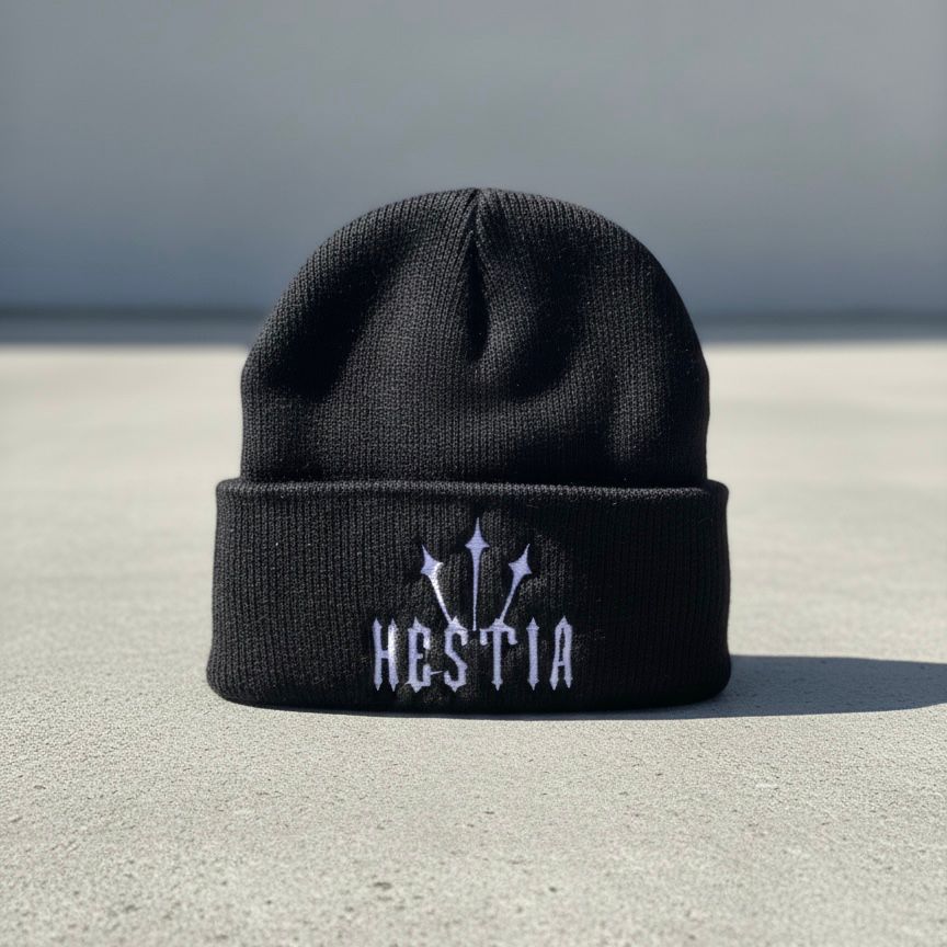 Hestia Embroidered Beanie