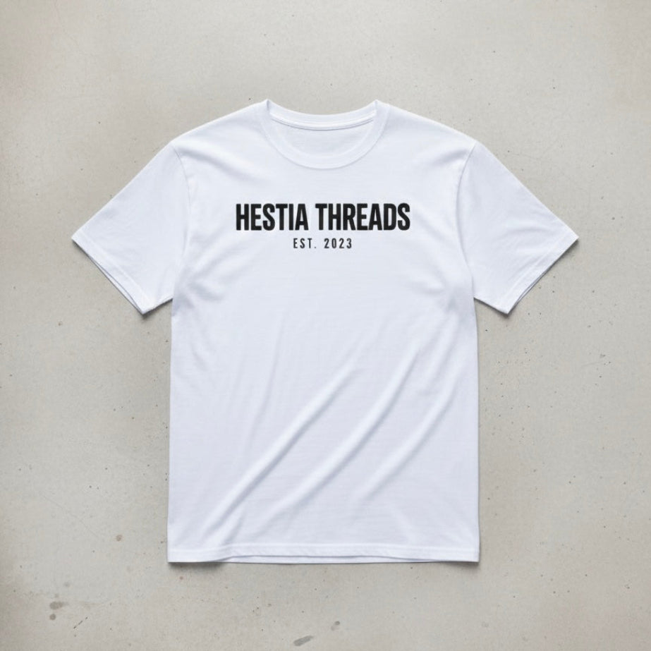 Hestia White Signature Tee